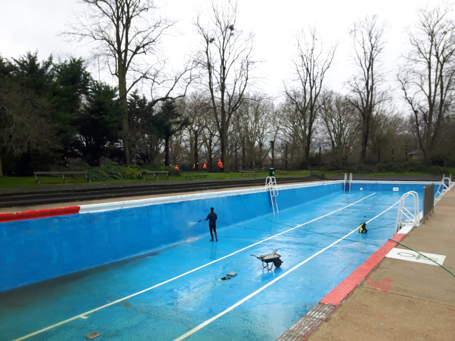 jesus green pool